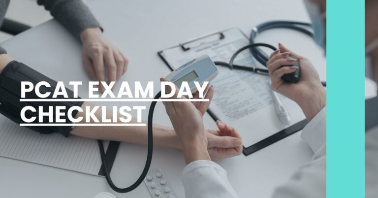 PCAT Exam Day Checklist Feature Image