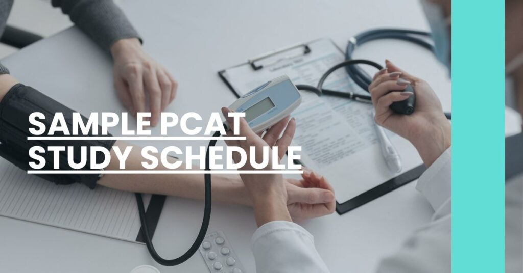 Sample PCAT Study Schedule Feature Image