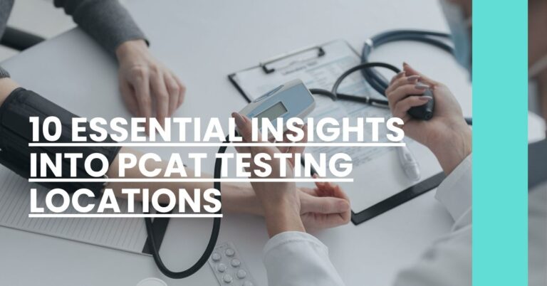 10 Essential Insights into PCAT Testing Locations Feature Image